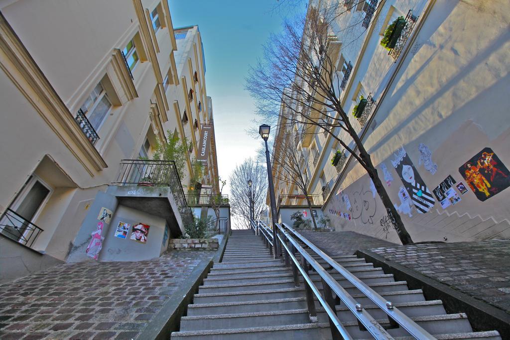 Caulaincourt Montmartre By Hiphophostels Paris Eksteriør billede